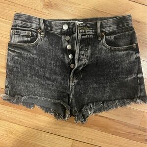 Pacsun black size 27 jean shorts